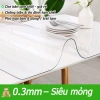 Khăn trải bàn PVC trong suốt không thấm nước, chống dầu, chống trơn trượt - Giá chỉ 18.510 VND 10