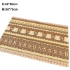 Khăn trải bàn ROLY dâu hoạt hình, tấm lót chống trượt lanh-cotton - Giá 83.268 VND 2