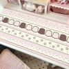 Khăn trải bàn ROLY dâu hoạt hình, tấm lót chống trượt lanh-cotton - Giá 83.268 VND 4