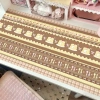 Khăn trải bàn ROLY dâu hoạt hình, tấm lót chống trượt lanh-cotton - Giá 83.268 VND 5