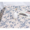 Khăn Trải Bàn Vải Lanh Cotton Hoạ Tiết Hoa Vintage Đủ Màu Thảm Picnic Giá 66.500₫ 5