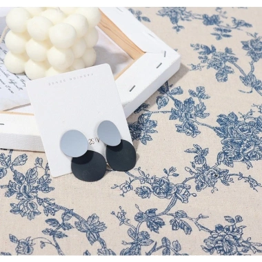 Khăn Trải Bàn Vải Lanh Cotton Hoạ Tiết Hoa Vintage Đủ Màu Thảm Picnic Giá Ưu Đãi 133k
