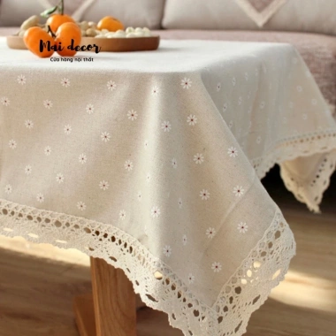 Khăn Trải Bàn Vải Lanh Hoạ Tiết Hoa Vintage Đủ Màu Thảm Picnic Viền Cạnh 79.000₫ 8 Khăn Trải Bàn Vải Lanh Hoạ Tiết Hoa Vintage Đủ Màu Thảm Picnic Viền Cạnh 79.000₫ 8