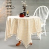 Khăn Trải Bàn Vải Lanh Hoạ Tiết Hoa Vintage Đủ Màu Thảm Picnic Viền Cạnh 79.000₫ 9