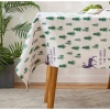Khăn Trải Bàn Vintage 1Mx1M5 Viền Cạnh Dễ Thương Thảm Picnic Du Lịch Chụp Ảnh Dã Ngoại 6