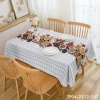 Khăn Trải Bàn Vintage Bắc Âu Sang Trọng – Phông Nền Chụp Ảnh, Trang Trí Tiệc Noel và Tết, Giá 180.000 VND 6