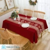 Khăn Trải Bàn Vintage Bắc Âu Sang Trọng – Phông Nền Chụp Ảnh, Trang Trí Tiệc Noel và Tết, Giá 180.000 VND 9