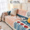 Khăn Trải Sofa 2 Mặt Họa Tiết Dễ Thương - Gấp Gọn Picnic, Trang Trí Đơn Giản, Giá 175.000đ KENHOME 2