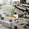 Khăn Trải Sofa Cao Cấp 2 Mặt Họa Tiết Đẹp Mắt - Chống Bụi, Mèo Cào, Thảm Picnic Dã Ngoại KENHOME