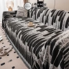 Khăn Trải Sofa Cao Cấp Đường Sọc Tone Tối - Chống Bám Bẩn, Chống Mèo Cào, Thảm Picnic Dã Ngoại KENHOME 432.5k