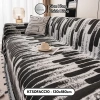 Khăn Trải Sofa Cao Cấp Đường Sọc Tone Tối - Chống Bám Bẩn, Chống Mèo Cào, Thảm Picnic Dã Ngoại KENHOME 432.5k 10
