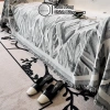 Khăn Trải Sofa Cao Cấp Lá Úa Mùa Thu - Thảm Picnic & Trải Bàn Cổ Điển KENHOME 5