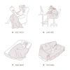 Khăn Trải Sofa Cao Cấp Lá Úa Mùa Thu - Thảm Picnic & Trải Bàn Cổ Điển KENHOME 9