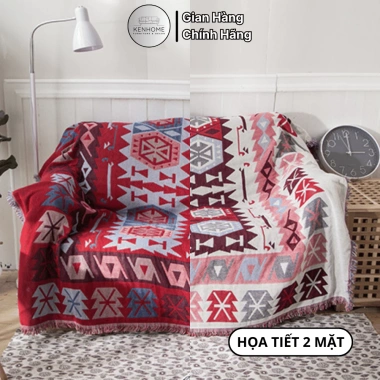 Khăn Trải Sofa Chống Bụi KENHOME Họa Tiết Sinh Động Thảm Picnic Gấp Gọn Trang Trí Nhà 6 Khăn Trải Sofa Chống Bụi KENHOME Họa Tiết Sinh Động Thảm Picnic Gấp Gọn Trang Trí Nhà 6