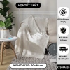 Khăn Trải Sofa Ren Tua Rua Trắng – Thảm Picnic họa tiết trơn KENHOME 440.000₫ 9