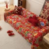 Khăn trải sofa tua rua decor Tết - Mền sofa & thảm ngủ, chỉ 86.000₫ TiTi Decor 5