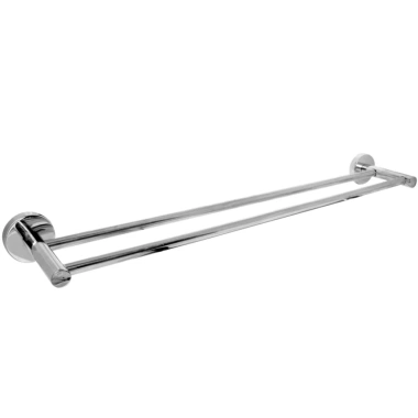 Khăn treo nhà tắm inox 304 KAWACO cao cấp - Vắt khăn đôi không gỉ, sáng bóng, 58k