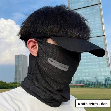 Khăn trùm chống nắng nam nữ vải lụa lạnh, đạp xe mùa hè, bảo vệ UV, chỉ 34.000đ 9 Khăn trùm chống nắng nam nữ vải lụa lạnh, đạp xe mùa hè, bảo vệ UV, chỉ 34.000đ 9