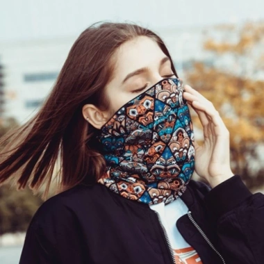 Khăn trùm đầu hình xăm ninja thời trang, che kín cổ, chống UV, chống bụi, thoáng khí - giảm còn 28.000 VND 7