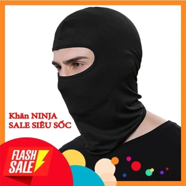 Khăn Trùm Đầu Ninja Fullface Kiêm Khẩu Trang Chống Nắng Chống Bụi Giá 28.000 VND