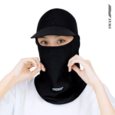 Khăn trùm đầu ninja SWAT F3 có vành, dài phủ cổ, vải thoáng mát, chống bụi nắng, logo phản quang - chỉ 66.000₫ 7 Khăn trùm đầu ninja SWAT F3 có vành, dài phủ cổ, vải thoáng mát, chống bụi nắng, logo phản quang - chỉ 66.000₫ 7