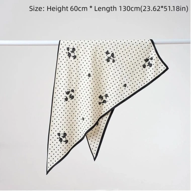 Khăn trùm đầu nữ HYCEO chấm bi - Khăn quàng cổ đa năng thời trang, giảm còn 125.280₫ 4
