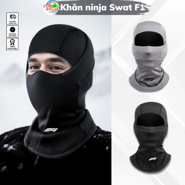 Khăn Trùm Đầu Swat F1 Thoáng Mát Vải Cao Cấp Co Dãn 4 Chiều Chống Nắng - 59.000 VND