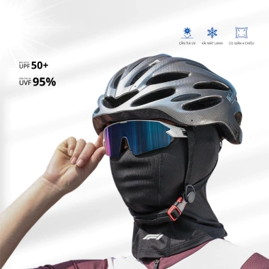 Khăn Trùm Đầu Swat F1 Thoáng Mát Vải Cao Cấp Co Dãn 4 Chiều Chống Nắng - 59.000 VND