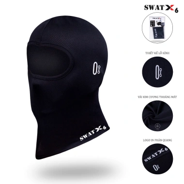 Khăn Trùm Đầu SWAT X6 Chống Nắng Bụi Thiết, Lỗ Xỏ Kính - Giá 45.000 VND 5 Khăn Trùm Đầu SWAT X6 Chống Nắng Bụi Thiết, Lỗ Xỏ Kính - Giá 45.000 VND 5