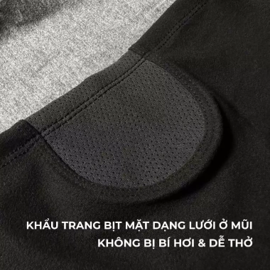 Khăn Trùm Hoodie Ninja Nữ Che Kín Mặt UPF50+ Thấm Hút Mồ Hôi Co Giãn - 89.000đ