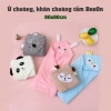 Khăn ủ quấn bé BeeOn 80x80cm Khăn tắm choàng mũ thú, mềm mại thấm hút, chỉ 90.000 VND