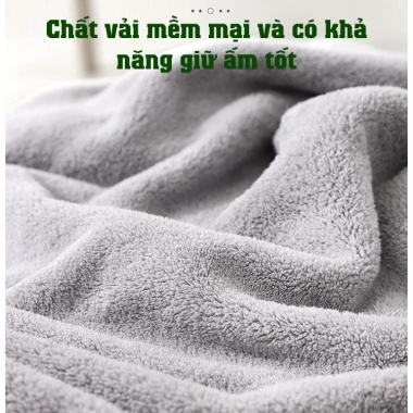 Khăn ủ quấn bé BeeOn 80x80cm Khăn tắm choàng mũ thú, mềm mại thấm hút, chỉ 90.000 VND 7