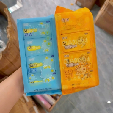 Khăn Ướt 8 tờ Bỏ Túi, 2 Lớp Mềm Mịn Không Mùi, Dai Dày - Chỉ 4.998₫ Shop Lulu 7