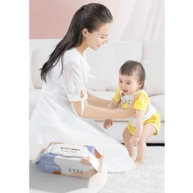 Khăn Ướt 80 Tờ Không Mùi An Toàn, Tiện Lợi Mang Theo Túi Xách cho Bé - 15.000đ 5