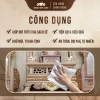 Khăn ướt Bao Sái hương trầm Bông Sen Vàng - Giải pháp sạch nhanh cho vật phẩm thờ cúng, giá chỉ 60.000đ 5