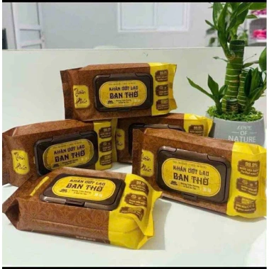 Khăn ướt bao sái hương trầm cao cấp THIÊN PHÚC - mềm nhẹ, làm sạch vật phẩm thờ cúng, giá 58.000đ