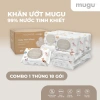 Khăn Ướt Bé MOOIMOM x mugu 99% Nước Tinh Khiết EDI 80 tờ Gói 5-10-18 Giá 239k