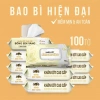 Khăn ướt Bông Sen Vàng cho bé - 100 tờ, không parabens, thương hiệu uy tín, giảm giá 95.000 VND 4