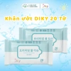 Khăn Ướt DiKy gói nhỏ 20 tờ siêu mềm mịn không mùi - an toàn cho bé, giá 12.000₫ 5