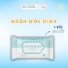 Khăn Ướt DiKy gói nhỏ 20 tờ siêu mềm mịn không mùi - an toàn cho bé, giá 12.000₫ 6