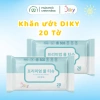 Khăn Ướt DiKy gói nhỏ 20 tờ siêu mềm mịn không mùi - an toàn cho bé, giá 12.000₫ 7