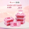 Khăn ướt Gumi không cồn, không parabens cho bé - Thùng 10 gói KID chỉ 102.000đ 10