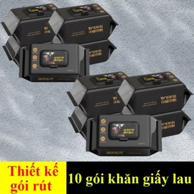 Khăn ướt ININ 42.000đ: Vệ sinh nội thất ô tô, xe, túi xách, giày dép nhanh gọn