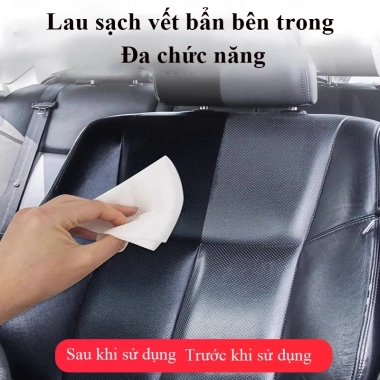Khăn ướt ININ 42.000đ: Vệ sinh nội thất ô tô, xe, túi xách, giày dép nhanh gọn 9 Khăn ướt ININ 42.000đ: Vệ sinh nội thất ô tô, xe, túi xách, giày dép nhanh gọn 9