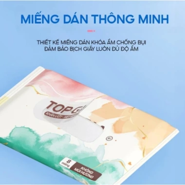 Khăn Ướt Mini 8 Tờ Không Mùi - Gói Nhỏ, Lau Tay, Miệng, An Toàn Du Lịch
