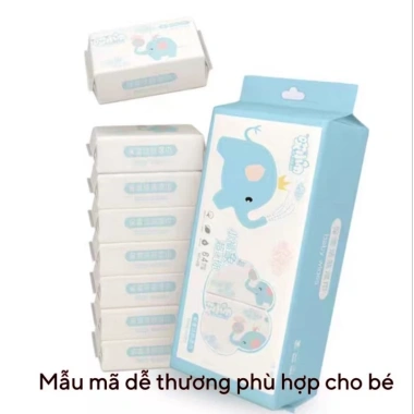 Khăn ướt mini bỏ túi 8 gói 1 bịch TACHI STORE – Dành cho mọi loại da, không chất bảo quản, giá chỉ 18.000₫