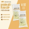 Khăn ướt mini Bông Sen Vàng 8 tờ không cồn, không parabens - Giá chỉ 75.000 VND 2
