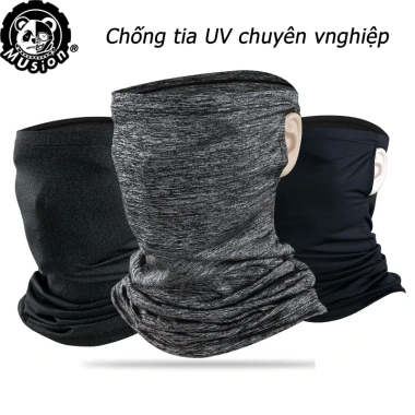 Khăn vải che mặt lụa lạnh khô nhanh, chống bụi UV, phù hợp lái xe và câu cá 2