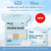 Khăn Vải Khô Đa Năng Molli 900g An Toàn, Mềm Mại Cho Da Bé Tặng Lì Xì, Giảm 20%