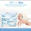 Khăn Vải Khô Đa Năng Molli 900g An Toàn, Mềm Mại Cho Da Bé Tặng Lì Xì, Giảm 20% 2